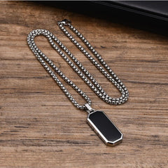 Elegant Stainless Steel Pendant