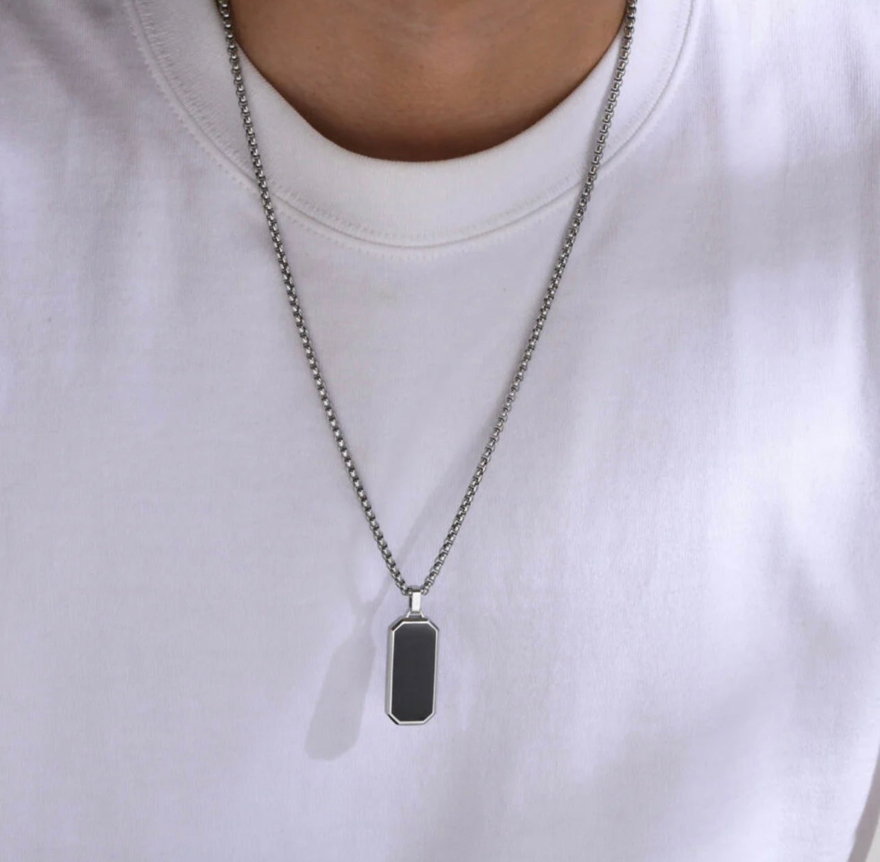 Elegant Stainless Steel Pendant