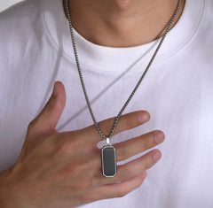Elegant Stainless Steel Pendant