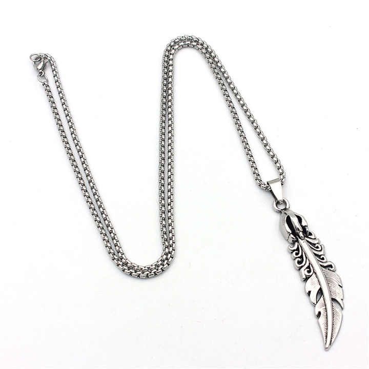 Feather Charm Pendant