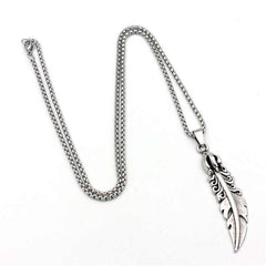 Feather Charm Pendant