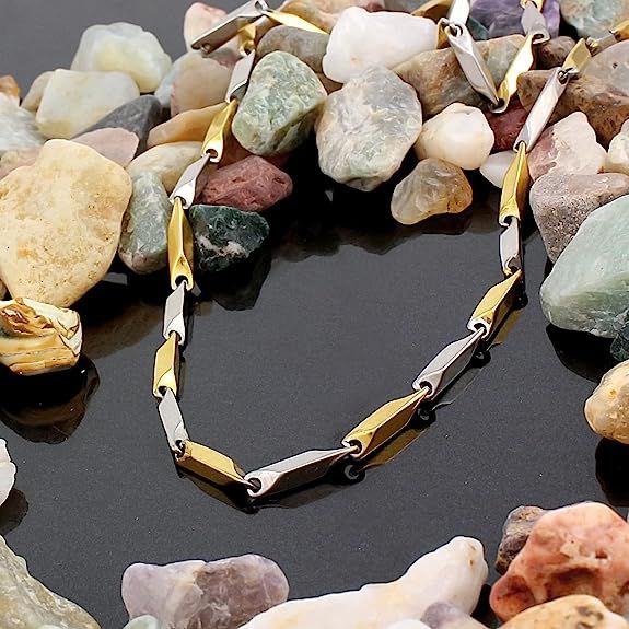 Tricon chain (golden & silver)