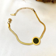 Black numeral bracelet