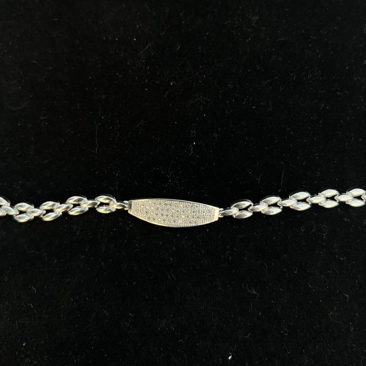 Silver FAT bracelet
