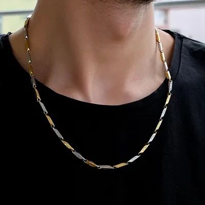 Tricon chain (golden & silver)