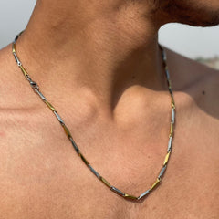 Tricon chain (golden & silver)