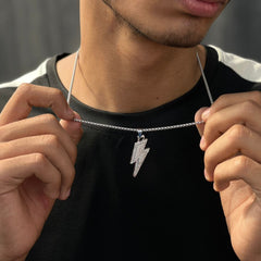 Iced lighting pendant