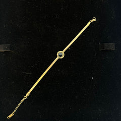 Black numeral bracelet