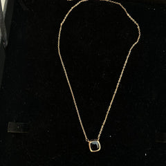 Black stone pendant